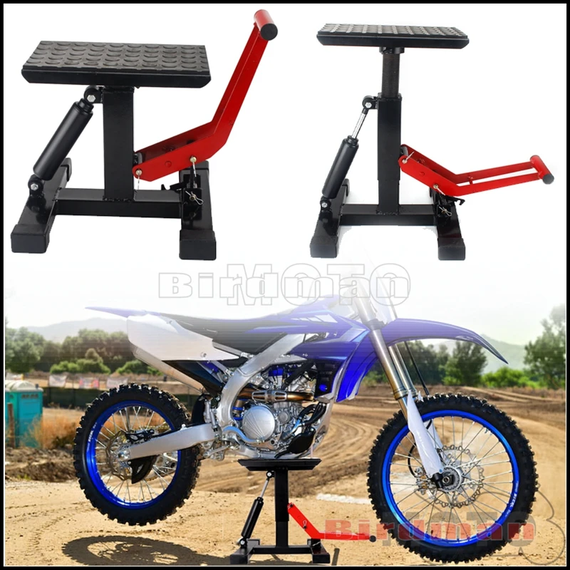 150kg Adjustable Lift Jack Crank Stand Steel Hoist Stand Universal Dirt Bike Repair Table Repair Tool Fit Most Motorcycle
150kg Adjustable Lift Jack Crank Stand Steel Hoist Stand Universal Dirt Bike Repair Table Repair Tool Fit Most Motorcycle