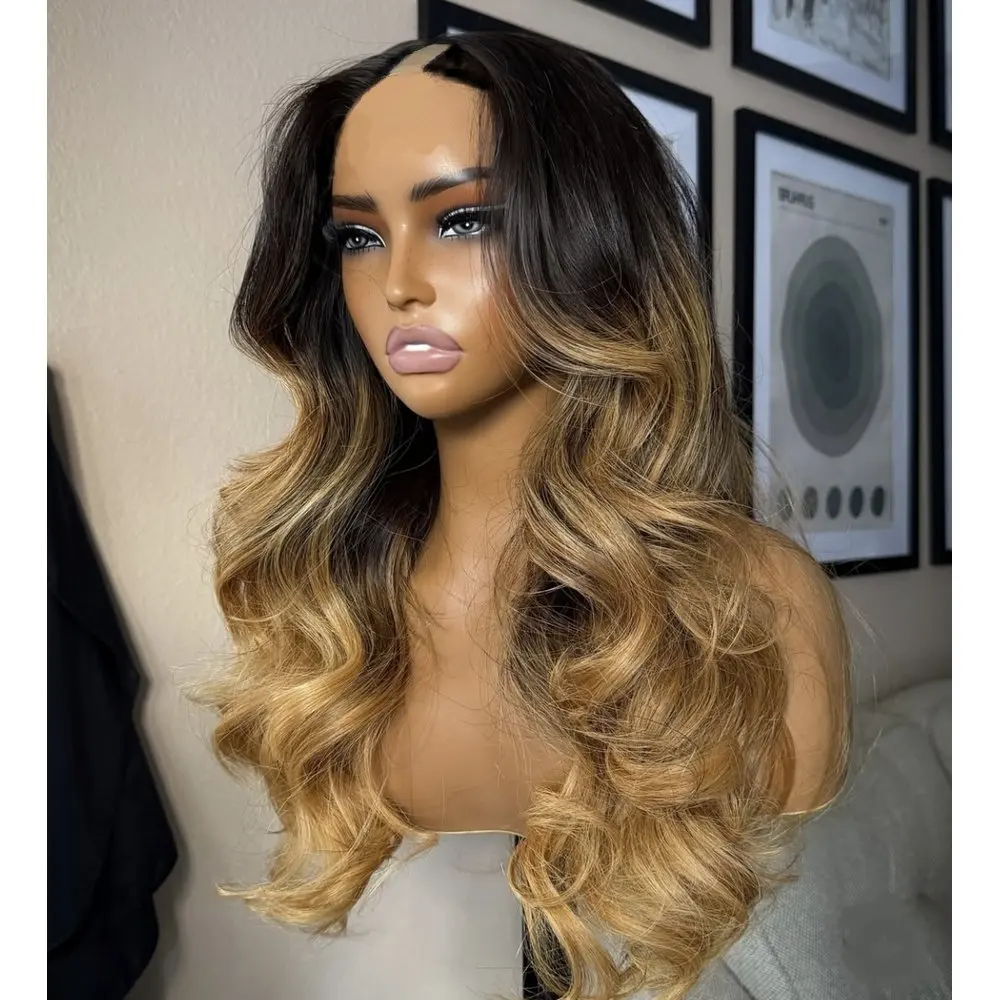 Body Wave Ombre Honey Blonde 1x4 Size U Part Wigs Human Hair For Women Balayage Adjustale Glueless V Part Wigs Peruvian Hair
Body Wave Ombre Honey Blonde 1x4 Size U Part Wigs Human Hair For Women Balayage Adjustale Glueless V Part Wigs Peruvian Hair