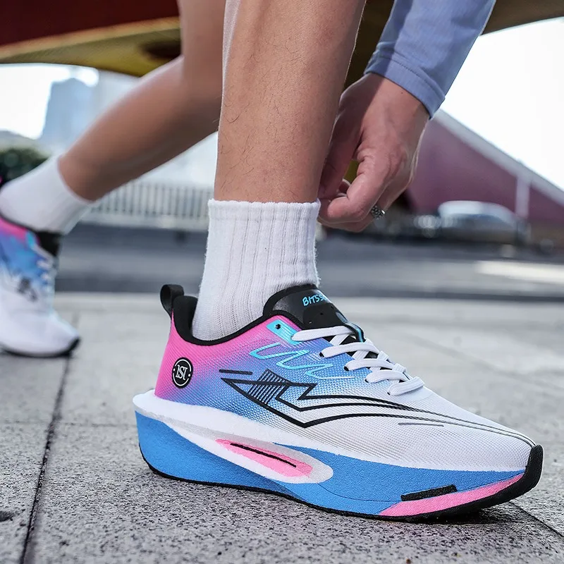 Men's Running Shoes Jogging Race Sneakers Cushioning Breathable Trainer Couple Non-Slip Outdoor Mesh Luxury shoes Off-road Shoes
Men's Running Shoes Jogging Race Sneakers Cushioning Breathable Trainer Couple Non-Slip Outdoor Mesh Luxury shoes Off-road Shoes