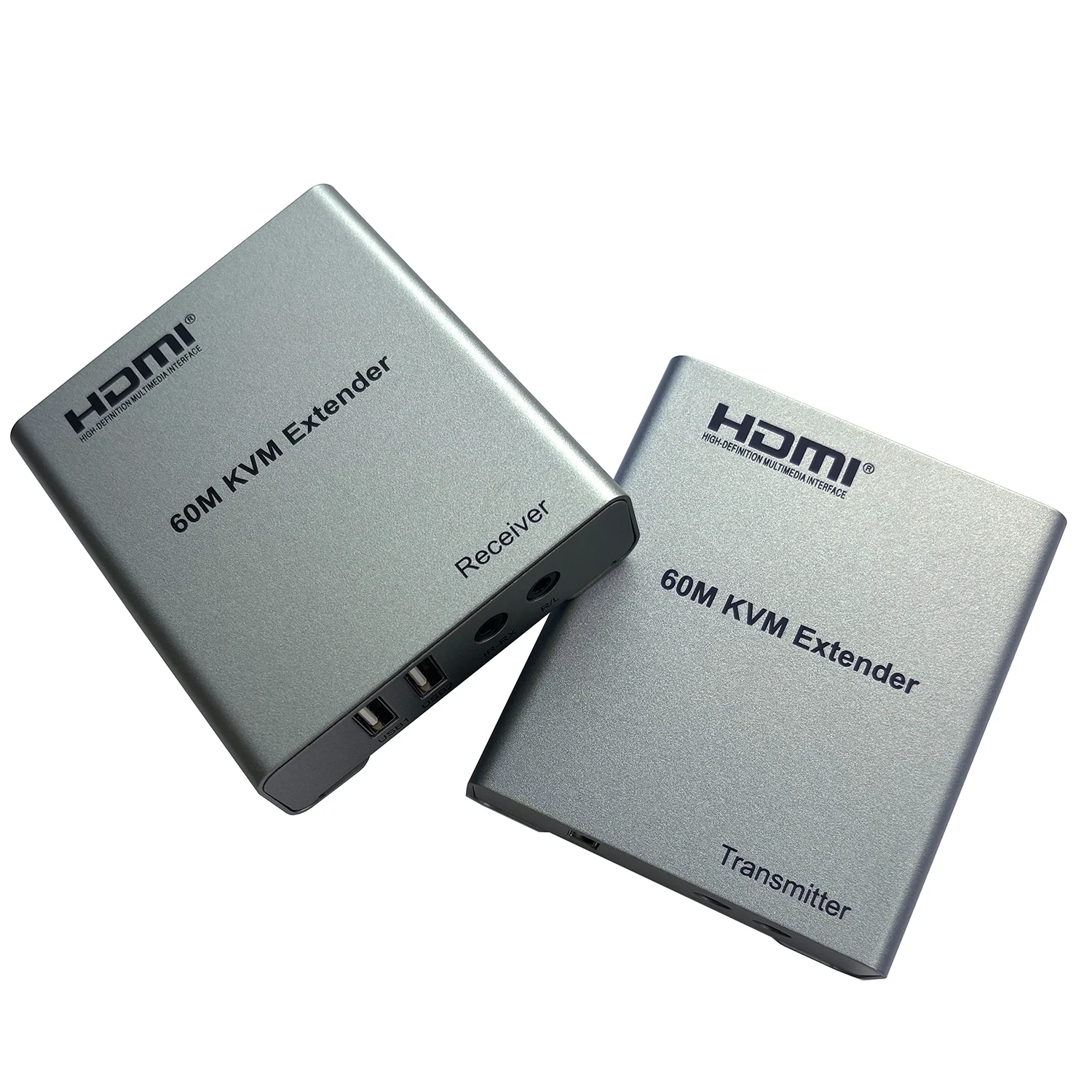 60m HDMI KVM Extender Over Cat5e Cat6 Rj45 Ethernet Cable HDMI KVM Switcher Video Converter Support Keyboard Mouse Audio Extract
60m HDMI KVM Extender Over Cat5e Cat6 Rj45 Ethernet Cable HDMI KVM Switcher Video Converter Support Keyboard Mouse Audio Extract