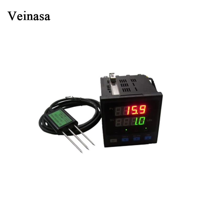 HTC505 Industrial Digital Soil Moisture and Temperature Controller with Humidity Sensor for ligent Irrigation
HTC505 Industrial Digital Soil Moisture and Temperature Controller with Humidity Sensor for ligent Irrigation