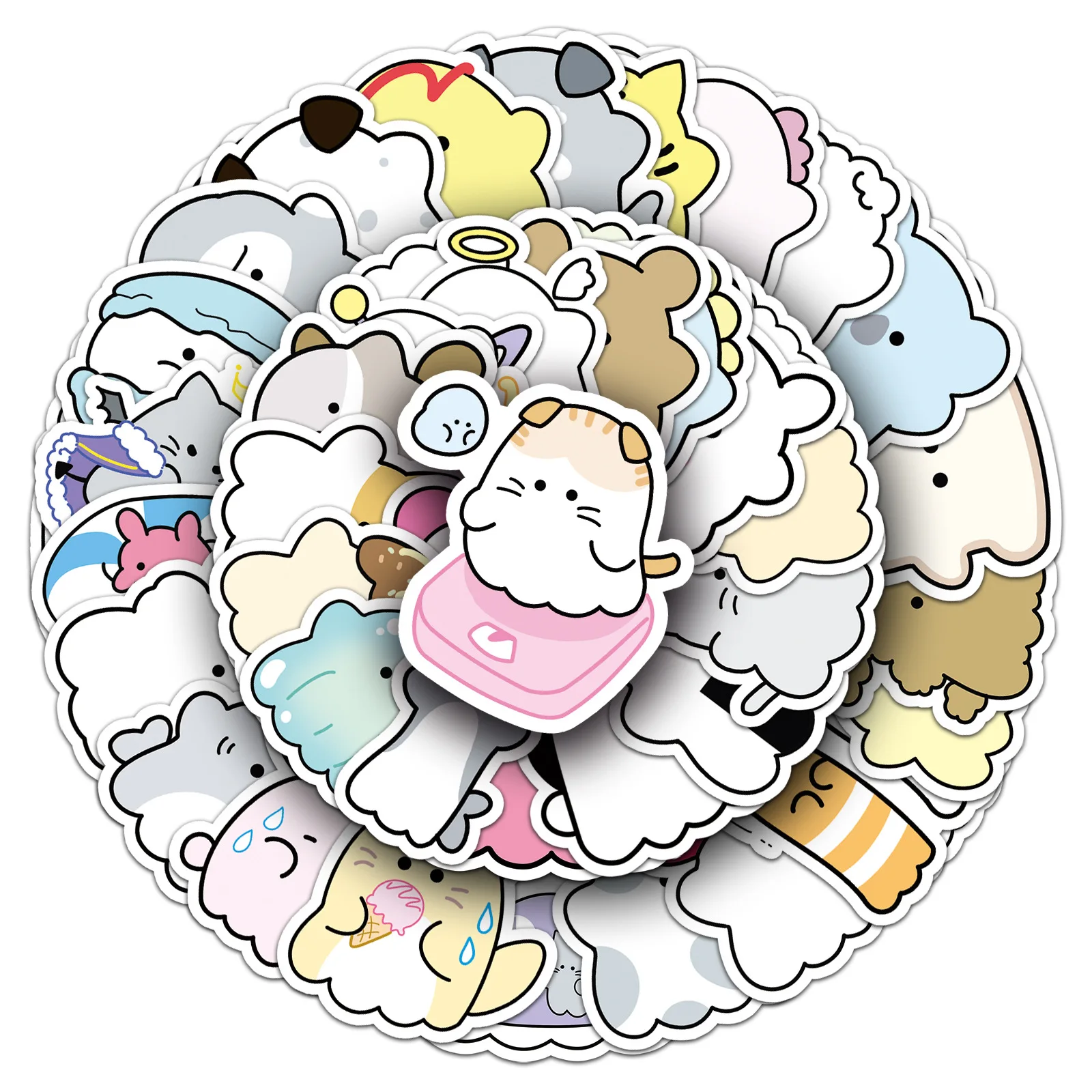 52Pcs Cute Youyou Family Stickers, Waterproof DIY Decor Decals for Water Bottle, Journal & Laptop
52Pcs Cute Youyou Family Stickers, Waterproof DIY Decor Decals for Water Bottle, Journal & Laptop