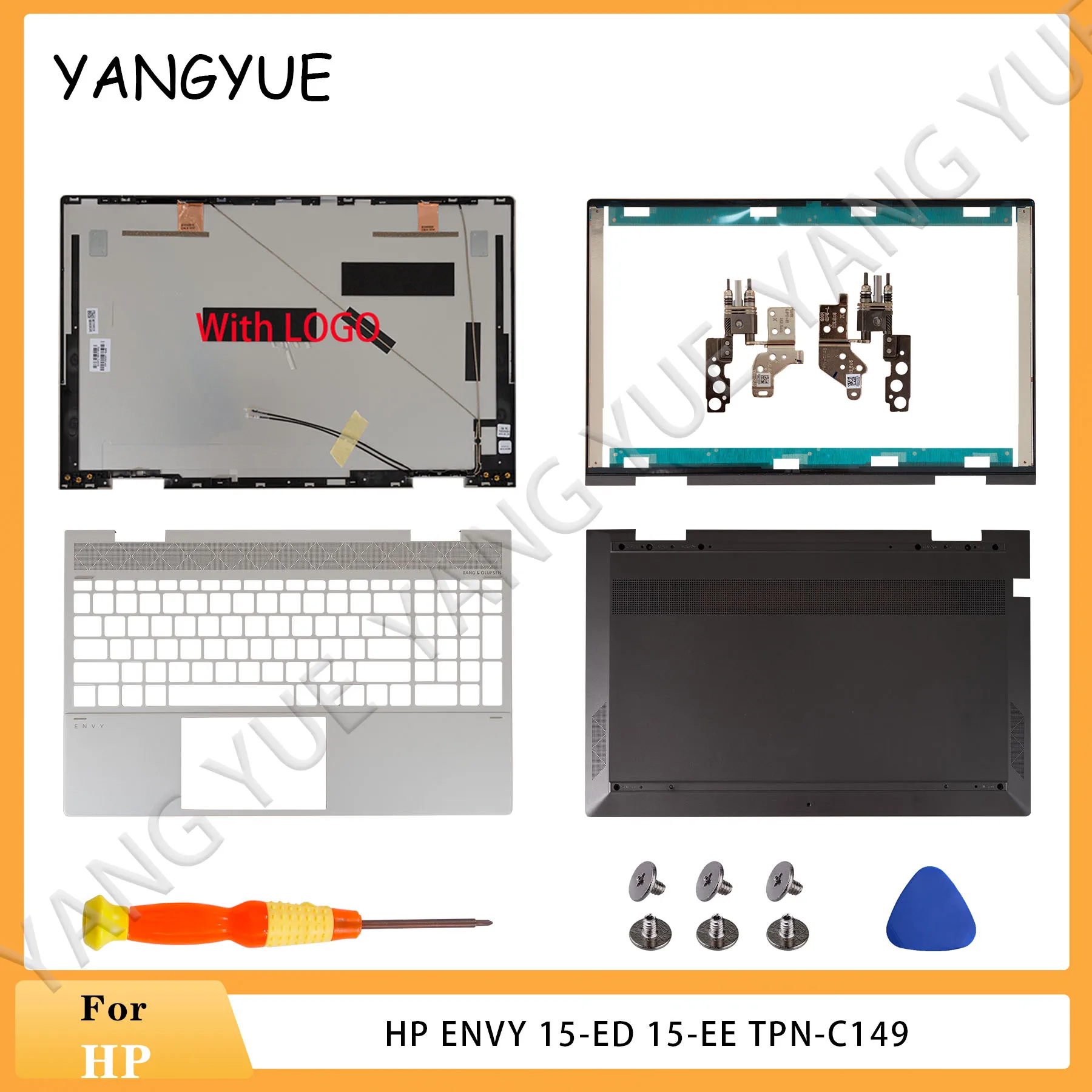 Новый чехол для ноутбука HP ENVY 15-ED 15-EE TPN-C149, задняя крышка ЖК-дисплея, передняя панель, упор для рук, нижняя крышка, часть ноутбука, замена радиатора
Новый чехол для ноутбука HP ENVY 15-ED 15-EE TPN-C149, задняя крышка ЖК-дисплея, передняя панель, упор для рук, нижняя крышка, часть ноутбука, замена радиатора