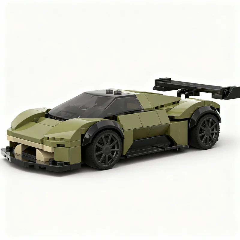 NEW 225PCS MOC City Champions Super Car Brabham BT62 Model Technology DIY Assembly Building Blocks Display Birthday Gift Home
NEW 225PCS MOC City Champions Super Car Brabham BT62 Model Technology DIY Assembly Building Blocks Display Birthday Gift Home