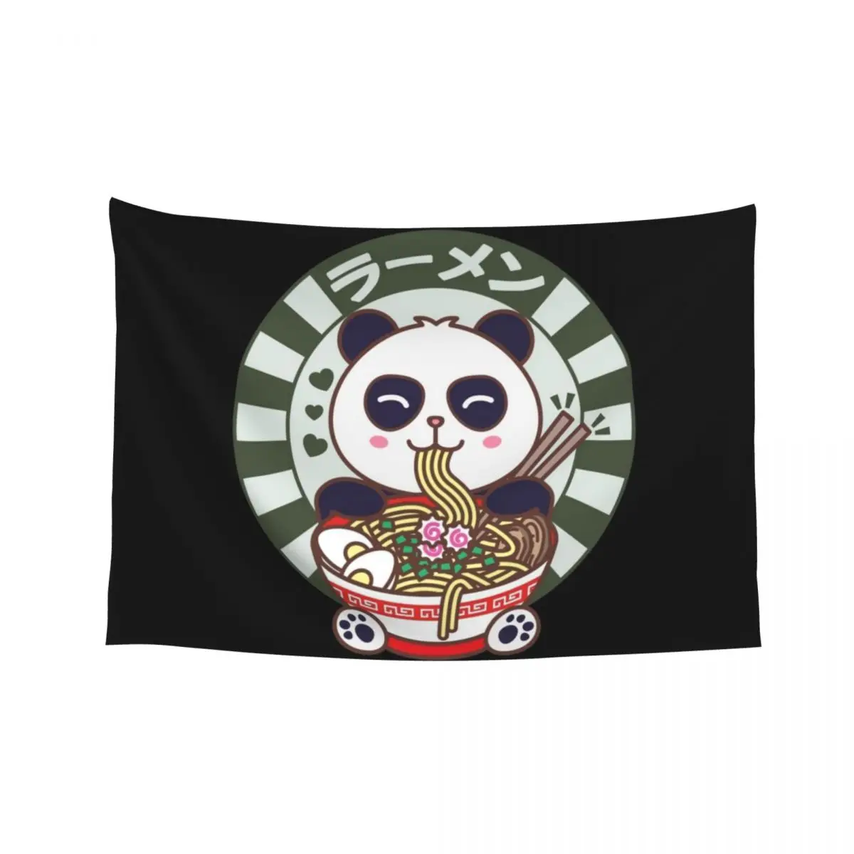 Kawaii Panda Eating Japanese Ramen Noodles Tapestry Room Decorations Aesthetic Home Supplies Carpet On The Wall Tapestry
Kawaii Panda Eating Japanese Ramen Noodles Tapestry Room Decorations Aesthetic Home Supplies Carpet On The Wall Tapestry
