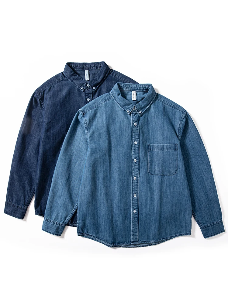 Men's Long Sleeve Casual Shirt Spring Autumn Style Retro Japanese American Workwear Loose Fit Jeans Jacket Breathable Cotton ...
Men's Long Sleeve Casual Shirt Spring Autumn Style Retro Japanese American Workwear Loose Fit Jeans Jacket Breathable Cotton ...