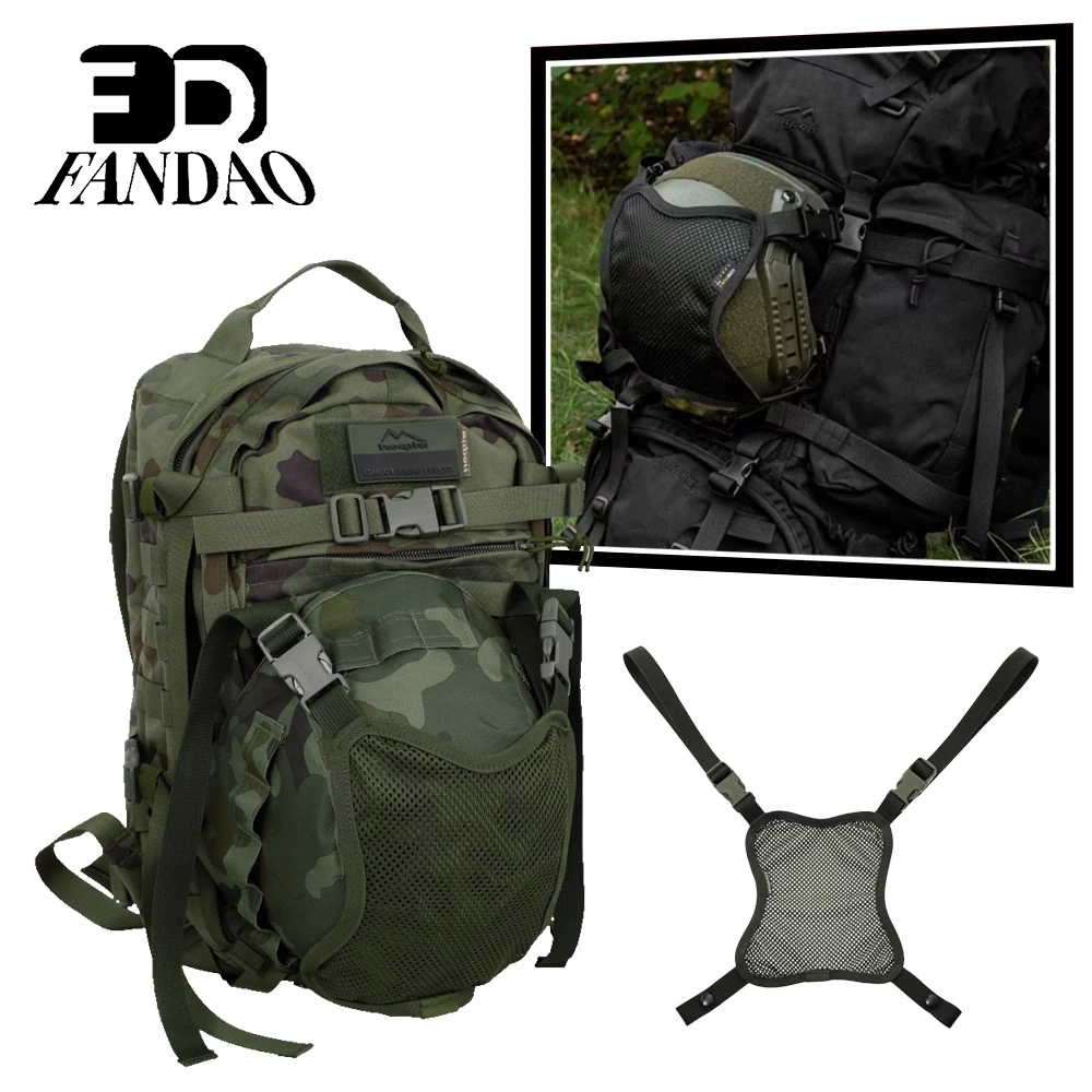 Tactical Helmet Fixed Kangaroo Compartment Cycling Motorcycle Multi Functional Backpack Helmet External Attachment Pack
Tactical Helmet Fixed Kangaroo Compartment Cycling Motorcycle Multi Functional Backpack Helmet External Attachment Pack