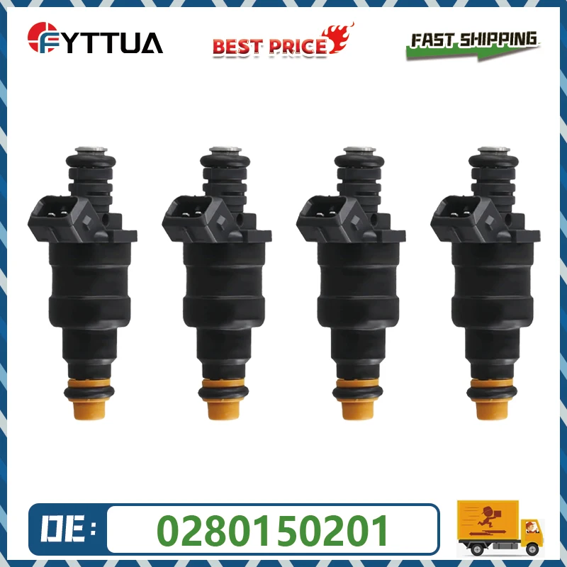 4PCS Fuel Injector 0280150201 For BMW 3 5 6 7 Series 2.0L-3.5L m3-m6 PORSCHE 911 924 944 1983-1985
4PCS Fuel Injector 0280150201 For BMW 3 5 6 7 Series 2.0L-3.5L m3-m6 PORSCHE 911 924 944 1983-1985