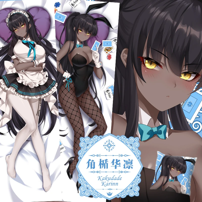 Синий архив аниме-Kakudade Karinn Bunny Girl Dakimakura, два способа запуска тела, искусственный японский чехол для подушки
Синий архив аниме-Kakudade Karinn Bunny Girl Dakimakura, два способа запуска тела, искусственный японский чехол для подушки