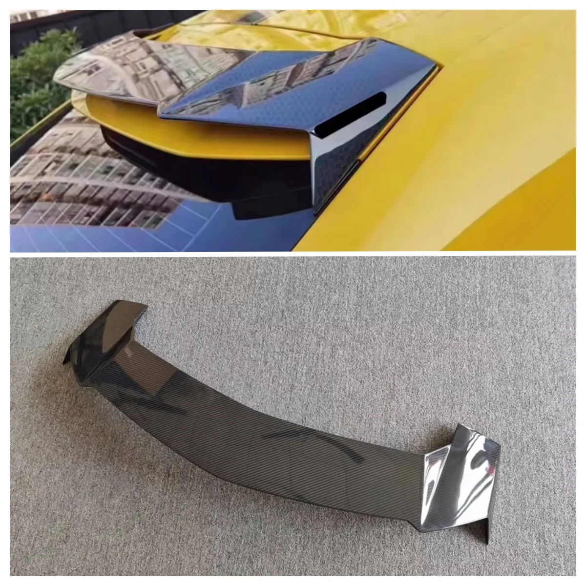 Комплект корпуса из настоящего углеродного волокна M-Style для Lamborghini Urus, новый задний спойлер, комплект верхнего крыла
Комплект корпуса из настоящего углеродного волокна M-Style для Lamborghini Urus, новый задний спойлер, комплект верхнего крыла