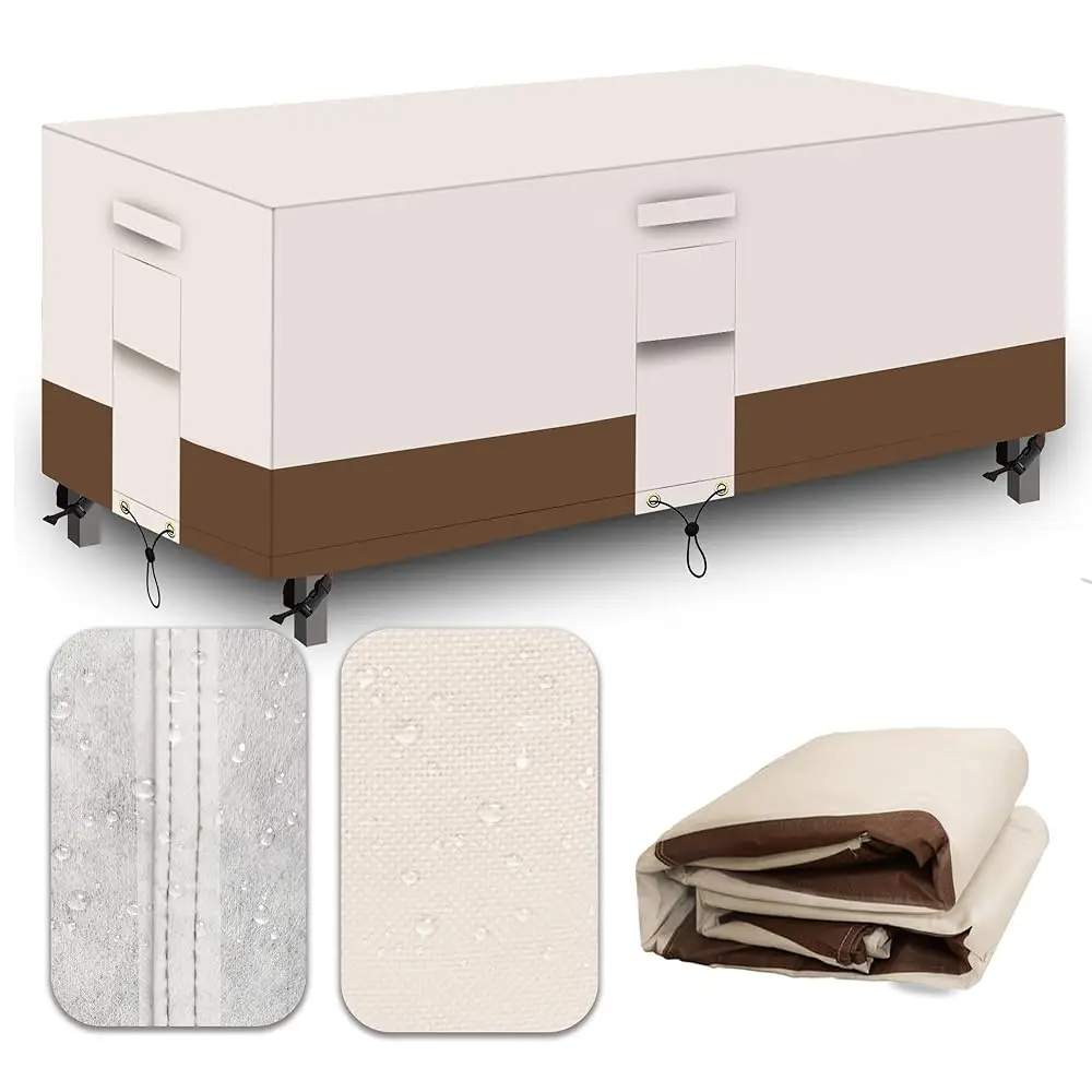 Heavy Duty Patio Table Covers Outdoor, Waterproof Patio Furniture Cover, Sofa Cover Rectangular, 600D Canvas Oval Patio Dining
Heavy Duty Patio Table Covers Outdoor, Waterproof Patio Furniture Cover, Sofa Cover Rectangular, 600D Canvas Oval Patio Dining