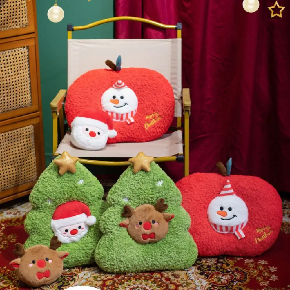 Snowman Deer Cute Christmas Tree Pillow Cartoon Kawaii Throw Pillow Super Soft Christmas Decorations Photography Props
Snowman Deer Cute Christmas Tree Pillow Cartoon Kawaii Throw Pillow Super Soft Christmas Decorations Photography Props