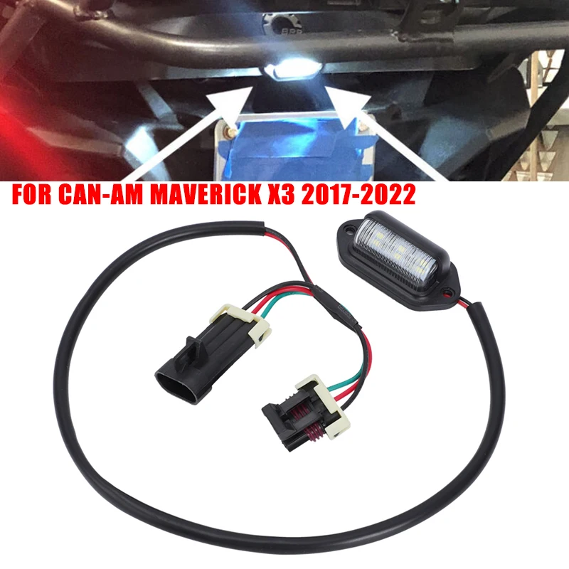 For Can-AM Maverick X3 6 LED Number Plate Light Lamp Tag Interior Step Light Plug and Play Tail Light 2017 2018 2019 2020-2022
For Can-AM Maverick X3 6 LED Number Plate Light Lamp Tag Interior Step Light Plug and Play Tail Light 2017 2018 2019 2020-2022