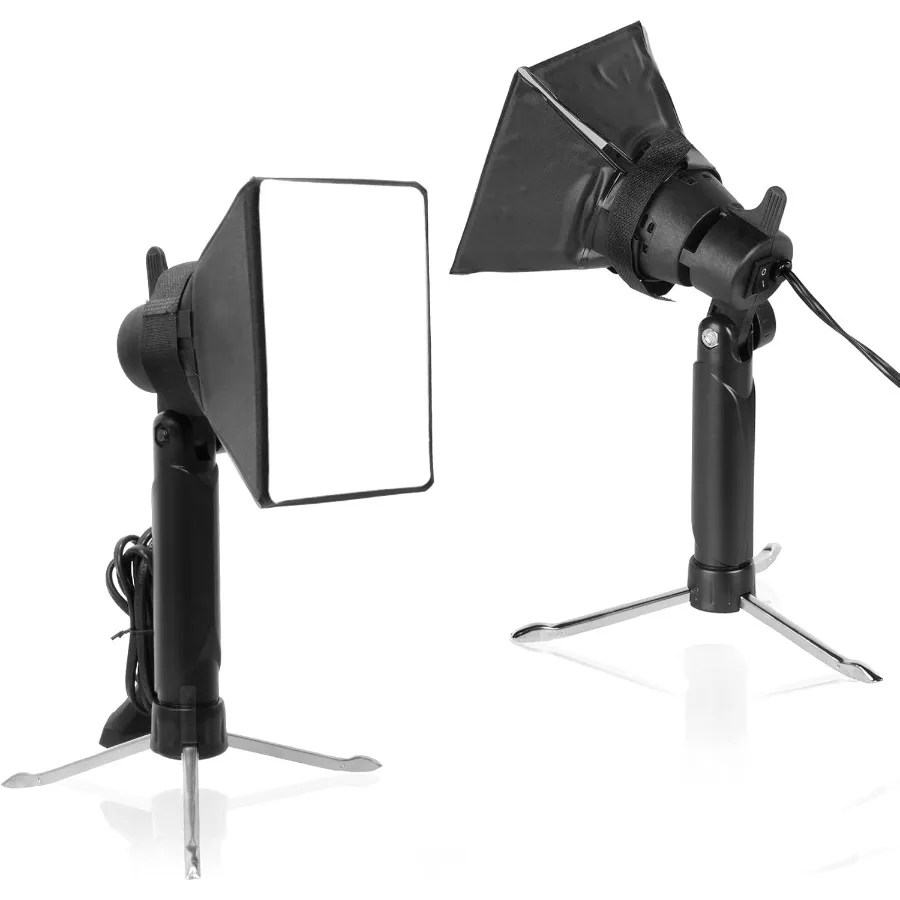 Meking Mini Softbox Photography Lighting Kit Portable 4x4.8in Continuous Lighting LED Lamp with Collapsible Diffuser for Video
Meking Mini Softbox Photography Lighting Kit Portable 4x4.8in Continuous Lighting LED Lamp with Collapsible Diffuser for Video