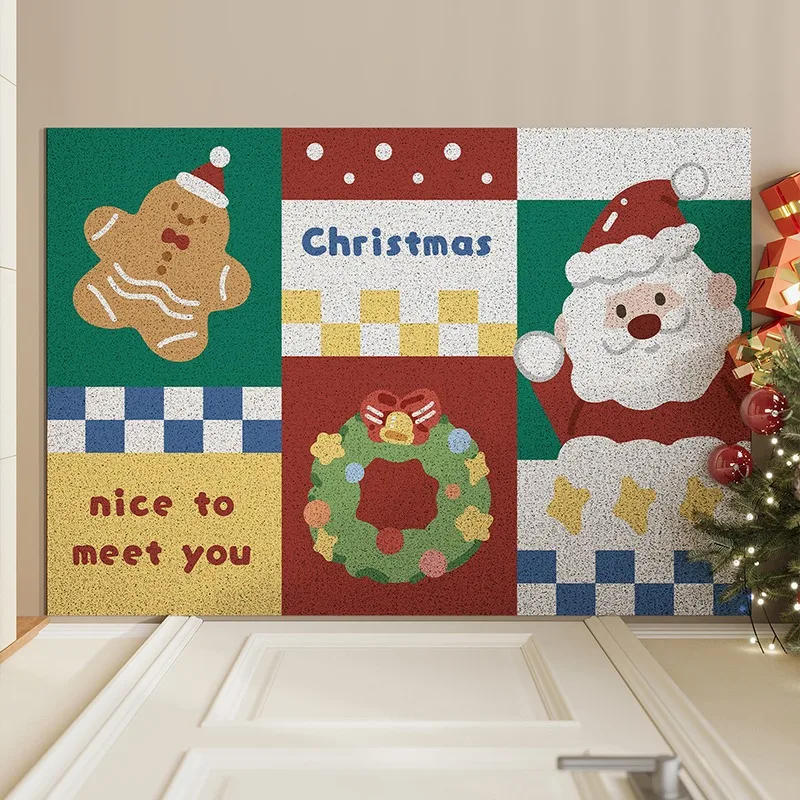 Christmas Cartoon Door Entrance Mat Porch Entrance Door Anti-fouling Foot Mats Home Decoration Easy To Care Dust-proof for Rug
Christmas Cartoon Door Entrance Mat Porch Entrance Door Anti-fouling Foot Mats Home Decoration Easy To Care Dust-proof for Rug