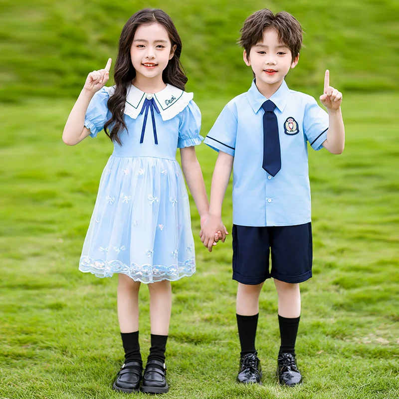 Japan Korean School Uniform Set 3-16 Year Boy Girl Stage Dance Wear Kids Performance Outfit Twins Boy Girl Wedding Clothing Suit
Japan Korean School Uniform Set 3-16 Year Boy Girl Stage Dance Wear Kids Performance Outfit Twins Boy Girl Wedding Clothing Suit