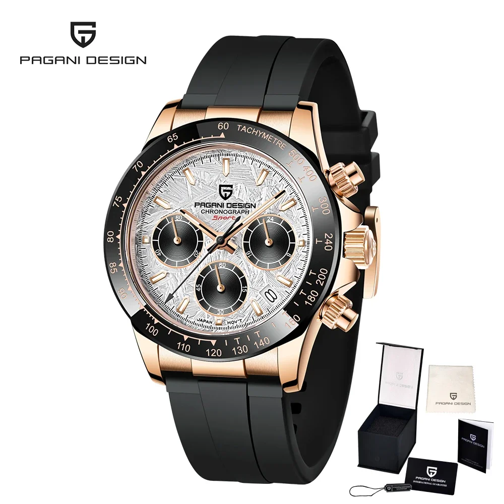2026 New PAGANI DESIGN Rose Gold Chronograph Men's Watches Luxury Quartz Watch For Men Automatic Date Stainless steel Wristwatch
2026 New PAGANI DESIGN Rose Gold Chronograph Men's Watches Luxury Quartz Watch For Men Automatic Date Stainless steel Wristwatch