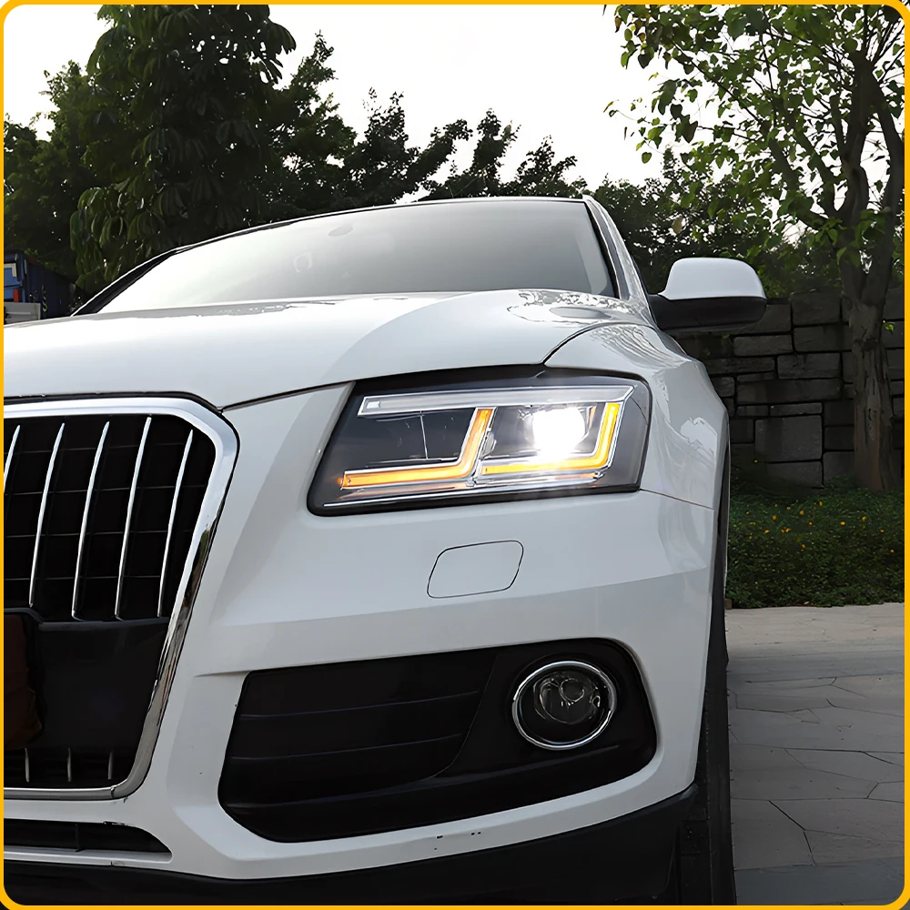 Chassis 8R Modified LED Projector lens Headlamp For Audi Q5 2009-2018 Upgraded Front Headlight Plug and Play Exterior Auto Parts
Chassis 8R Modified LED Projector lens Headlamp For Audi Q5 2009-2018 Upgraded Front Headlight Plug and Play Exterior Auto Parts
