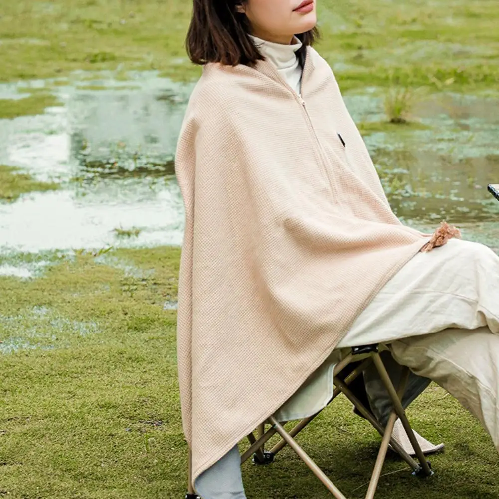 Camping Heating Shawl Usb-powered Shawl Blanket Bag 2-in-1 Electric Heating Scarf Blanket Poncho for Women Winter Warmth
Camping Heating Shawl Usb-powered Shawl Blanket Bag 2-in-1 Electric Heating Scarf Blanket Poncho for Women Winter Warmth