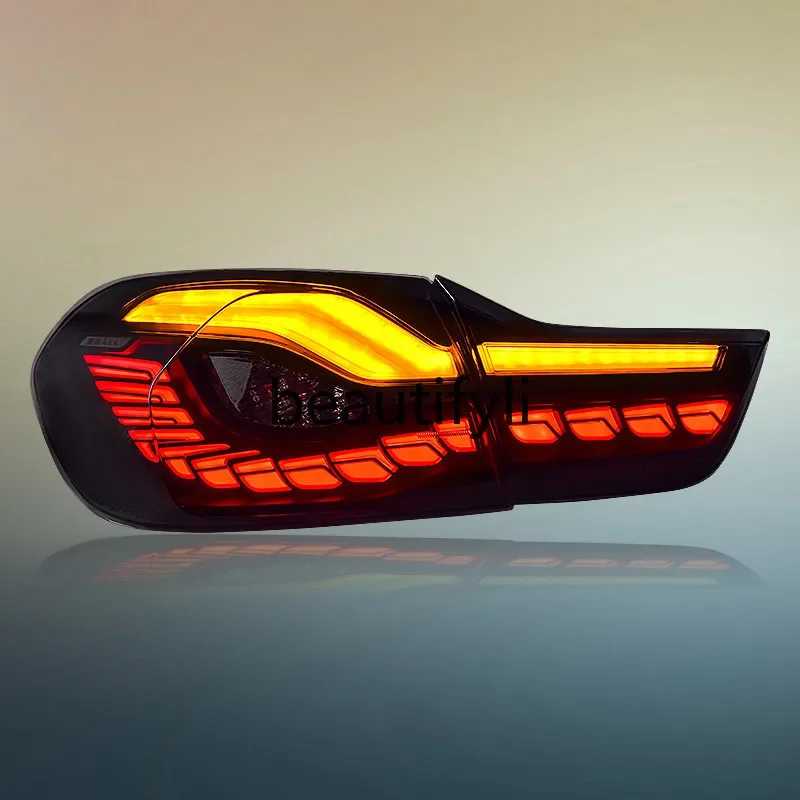 F32 tail light assembly F82 F36 modified dragon scale LED water steering tail light assembly
F32 tail light assembly F82 F36 modified dragon scale LED water steering tail light assembly