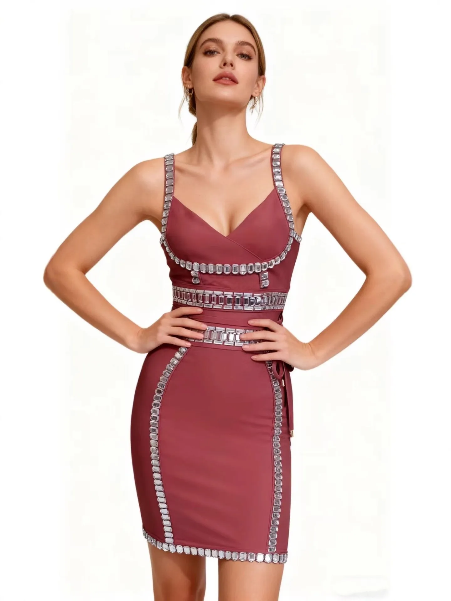 Sexy Tight ort Skirt Evening Gown Women's Faionable Bandage Bodycon Slimming Strap Diamond Embellied mid Waist Polyeste...
Sexy Tight ort Skirt Evening Gown Women's Faionable Bandage Bodycon Slimming Strap Diamond Embellied mid Waist Polyeste...