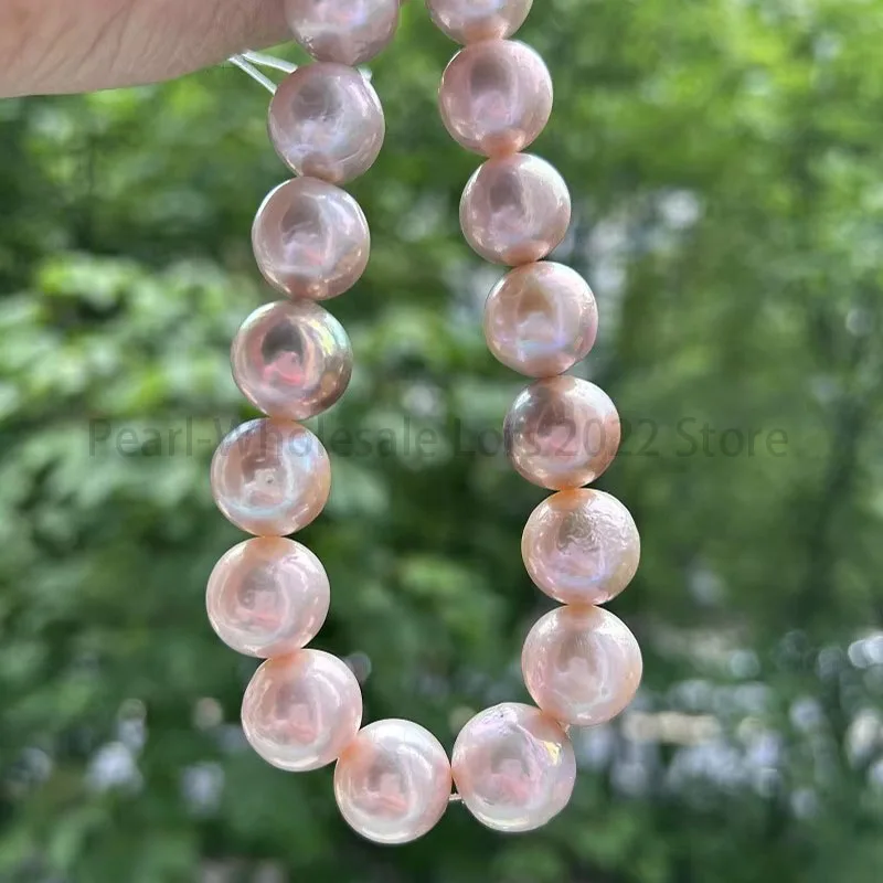 Fine Jewelry Natural 13-16mm Round Champagne Pearls Necklace for Women Fine 925 Sterling Silver Clasp
Fine Jewelry Natural 13-16mm Round Champagne Pearls Necklace for Women Fine 925 Sterling Silver Clasp