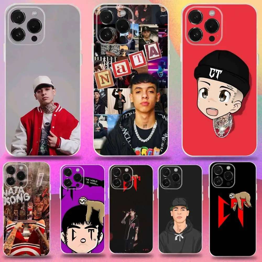 Raper Natanael Cano Phone Case For iPhone 16,15,14,13,12,11 Pro,Max,Plus,X,XS,XR,SE,Mini Transparent Silicone Soft
Raper Natanael Cano Phone Case For iPhone 16,15,14,13,12,11 Pro,Max,Plus,X,XS,XR,SE,Mini Transparent Silicone Soft