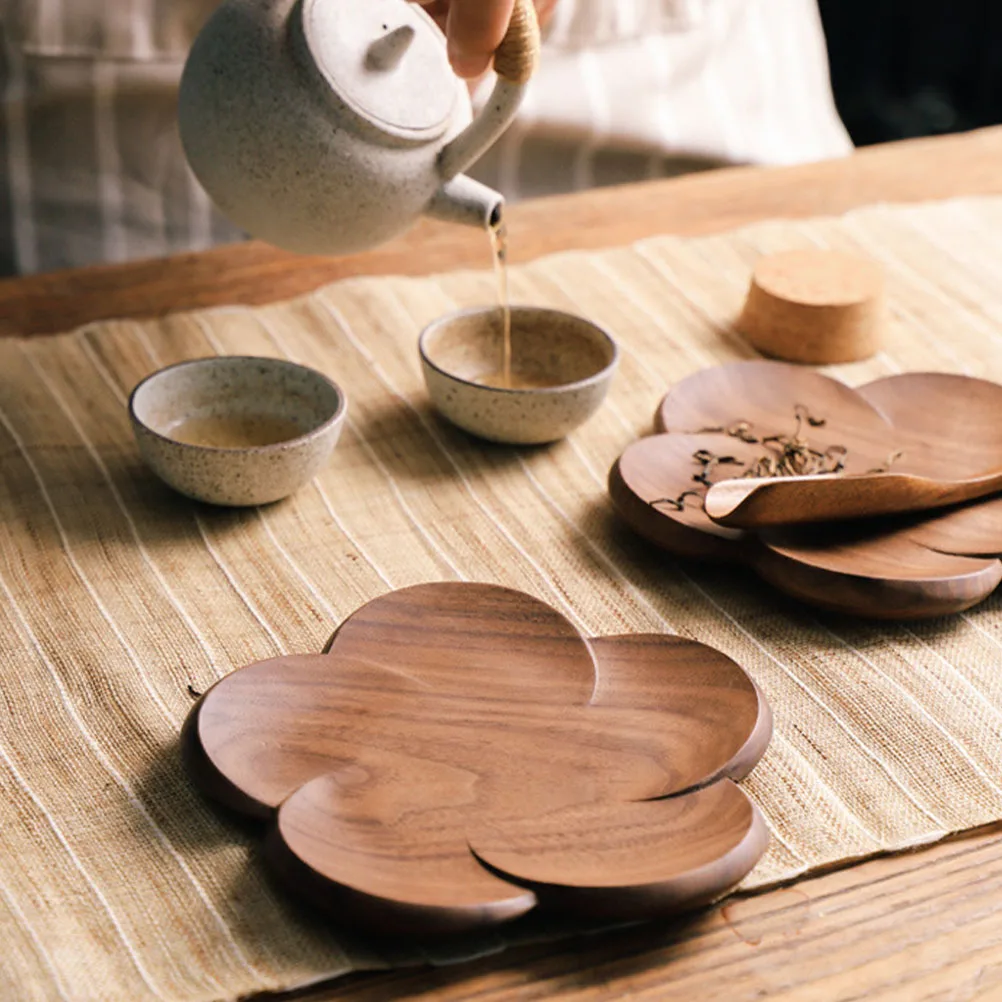 Flower Shaped Coasters Wooden Teacup Mats Pad Coffee Table Decor Home Accessories Heat Insulation Protective Mat for Tea Cup
Flower Shaped Coasters Wooden Teacup Mats Pad Coffee Table Decor Home Accessories Heat Insulation Protective Mat for Tea Cup