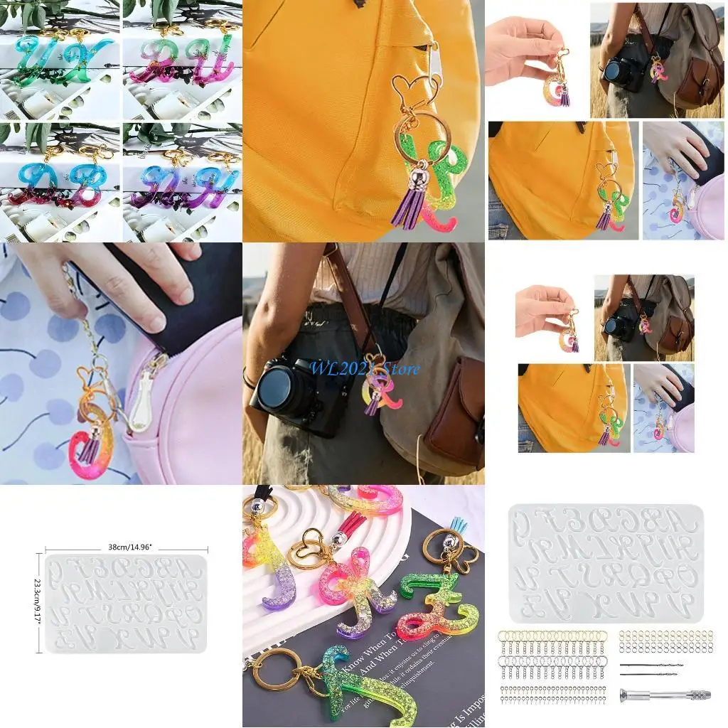 G5GC English Pendant Keychain Silicone Mold with Hole Keyring Pendant Handmade Mold Halloween Gift Jewelry
G5GC English Pendant Keychain Silicone Mold with Hole Keyring Pendant Handmade Mold Halloween Gift Jewelry