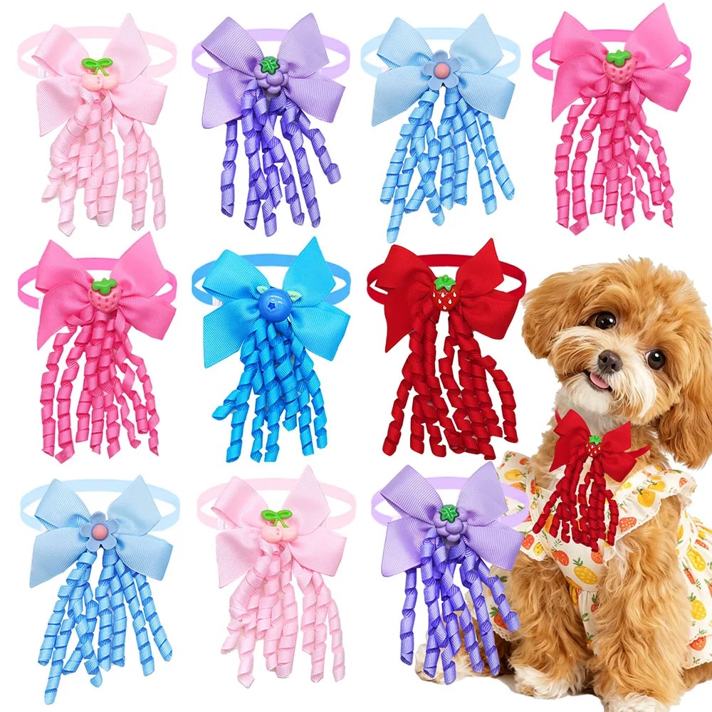 50/100PCS Adjustable Fruits Style Dog Bowties Collars Puppy Neckties Summer Pet Neck Accessories For Dogs and Cats Bulk
50/100PCS Adjustable Fruits Style Dog Bowties Collars Puppy Neckties Summer Pet Neck Accessories For Dogs and Cats Bulk