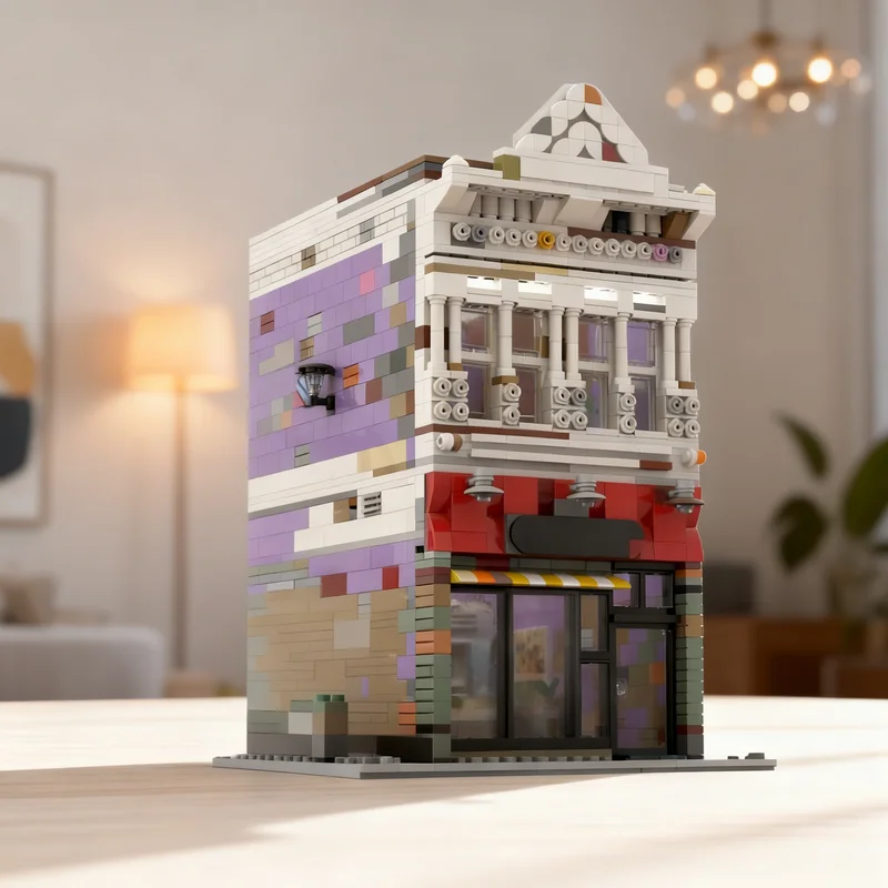 2573pcs MOC Bodega Omega Modular Streetscape Model Building blocks Construction Christmas gifts toy creative DIY idea Assemble
2573pcs MOC Bodega Omega Modular Streetscape Model Building blocks Construction Christmas gifts toy creative DIY idea Assemble