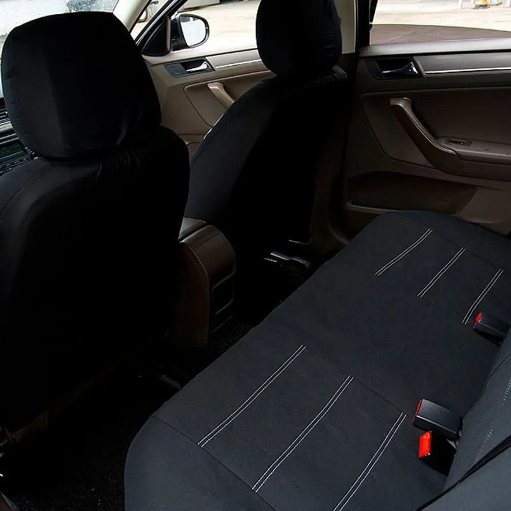 Black Embroidered Car Seat Covers Set Car Seat Covers Full Set Universal Fit Interior Split Bench Cover
Black Embroidered Car Seat Covers Set Car Seat Covers Full Set Universal Fit Interior Split Bench Cover