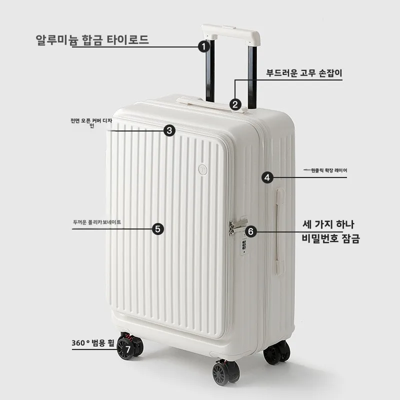 Large Capaci Expandable PC Lage Carry-On Suitcase Side Opening for Men And Women Travel Bag with Quiet Wheels And Passwo...
Large Capaci Expandable PC Lage Carry-On Suitcase Side Opening for Men And Women Travel Bag with Quiet Wheels And Passwo...