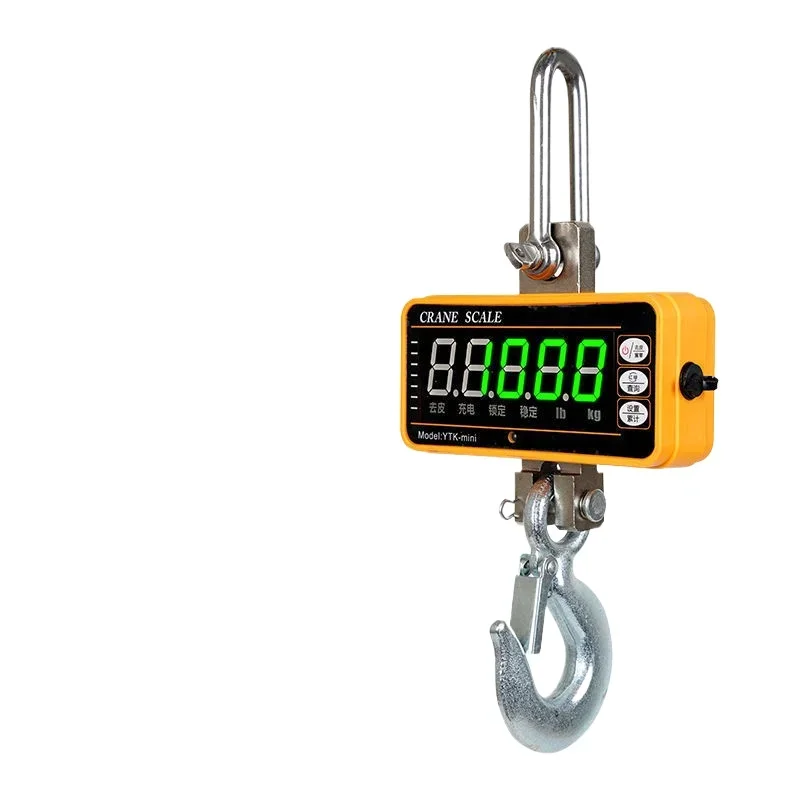 Electronic lifting scale 5 tons, lifting scale hook scale
Electronic lifting scale 5 tons, lifting scale hook scale