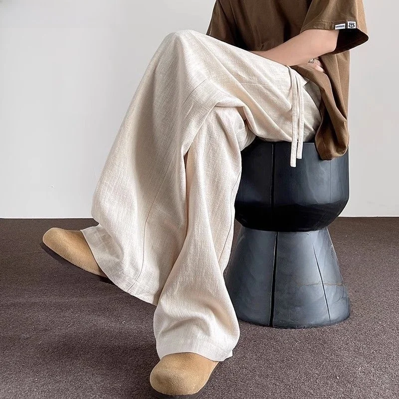 Летние льняные повседневные брюки Модные тонкие новые свободные спортивные хлопковые льняные широкие брюки Прямые брюки с низкой талией на молнии Fly
Летние льняные повседневные брюки Модные тонкие новые свободные спортивные хлопковые льняные широкие брюки Прямые брюки с низкой талией на молнии Fly