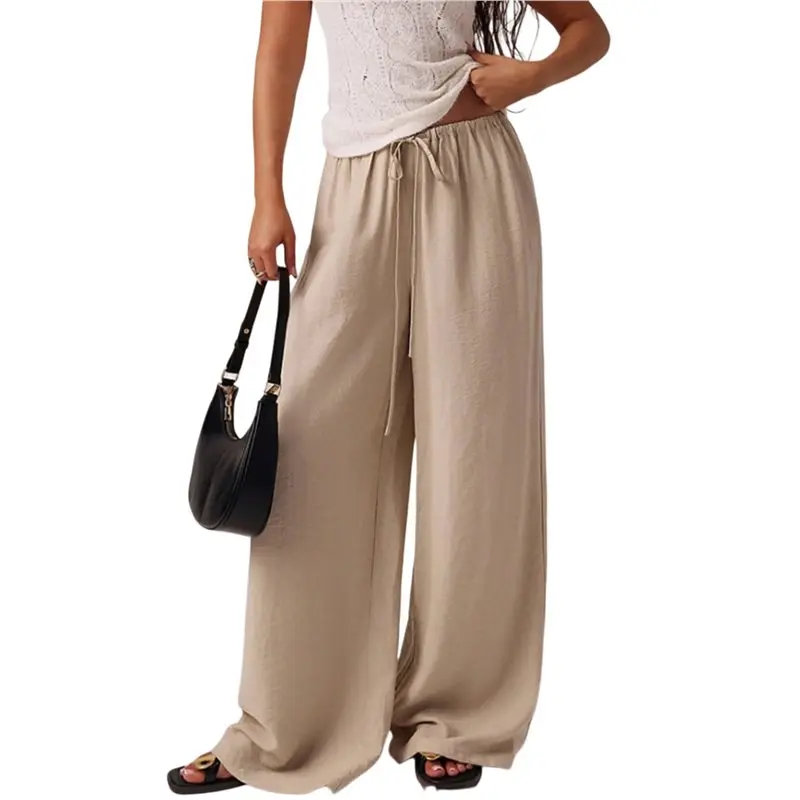 CYL-Women's Palazzo Pants Drawstring Elastic Waist Casual Wide Leg Long Lounge Trousers
CYL-Women's Palazzo Pants Drawstring Elastic Waist Casual Wide Leg Long Lounge Trousers