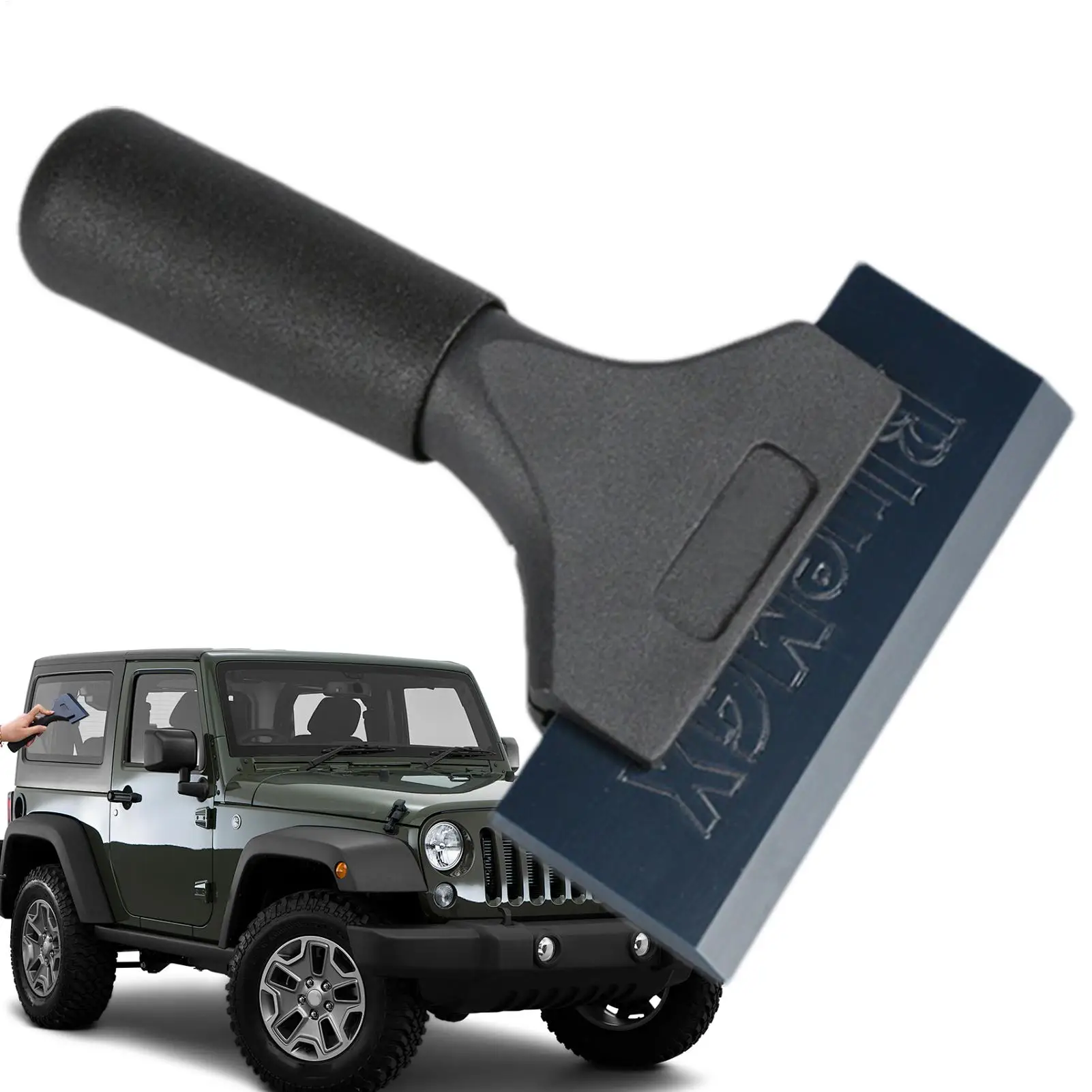 Mini Squeegee Portable Rearview Tint Cleaner 7.2 Inches Mini Window Squeegee For Drivers Automotive Cars Truck RV SUV Glass