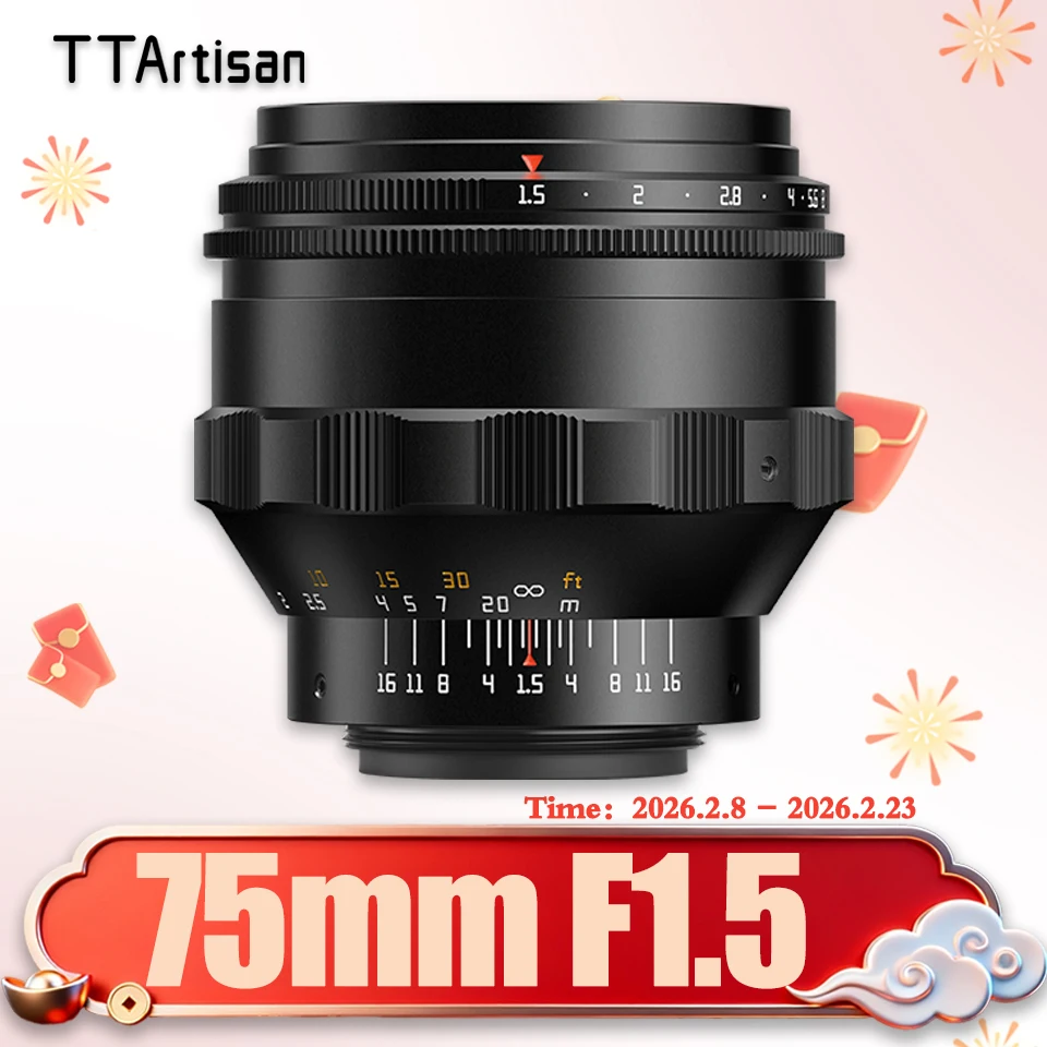 Полнокадровый объектив TTArtisan 75 мм F1,5 с большой диафрагмой для фотокамеры Swirly Bokeh Humanities с креплением M42- 562 г
Полнокадровый объектив TTArtisan 75 мм F1,5 с большой диафрагмой для фотокамеры Swirly Bokeh Humanities с креплением M42- 562 г