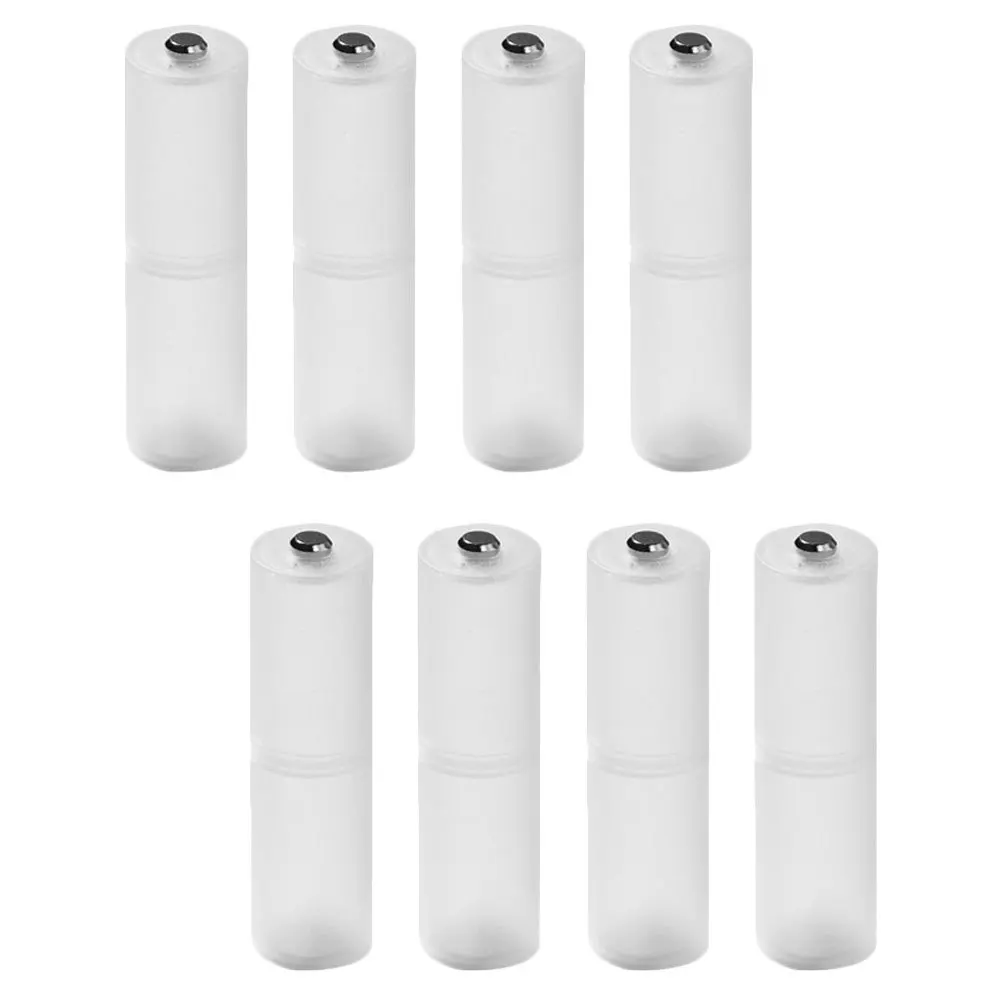 8Pcs Aaa to Aa Holder Cases Durable PP Material Easy to Store and Carry Accessories Carrying Case 
8Pcs Aaa to Aa Holder Cases Durable PP Material Easy to Store and Carry Accessories Carrying Case