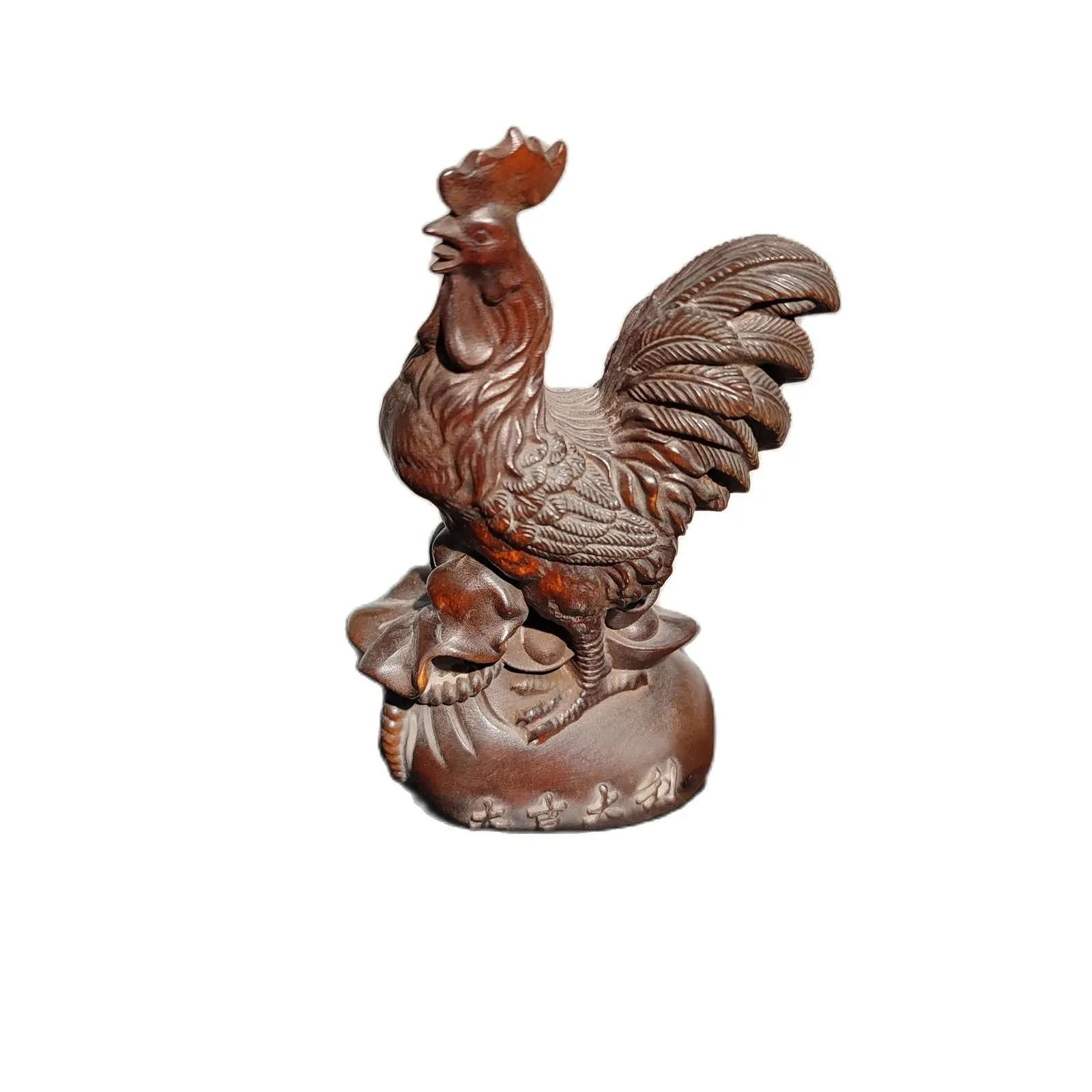 vintage wooden ornament carving mini rooster statue cock Animal decorative Gift
vintage wooden ornament carving mini rooster statue cock Animal decorative Gift