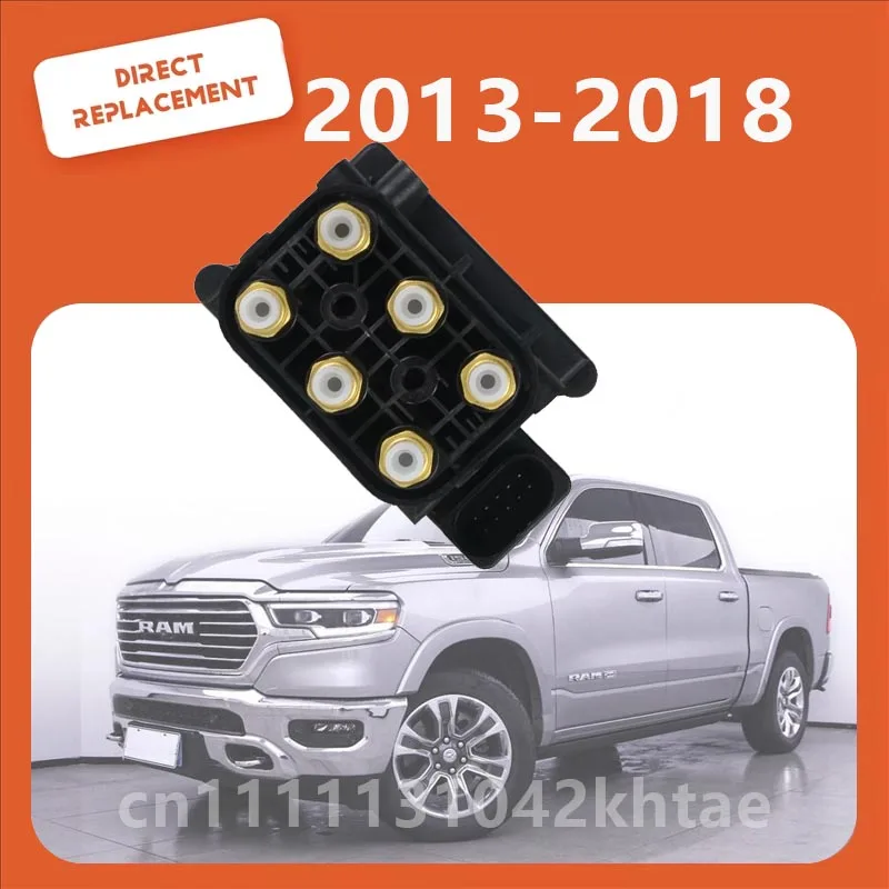 For 2013-2018 Ram 1500 DS Crew Extended Standard Cab Pickup,2500 DJ,3500 D2 Air Suspension Solenoid Valve Block 68204398AA
For 2013-2018 Ram 1500 DS Crew Extended Standard Cab Pickup,2500 DJ,3500 D2 Air Suspension Solenoid Valve Block 68204398AA