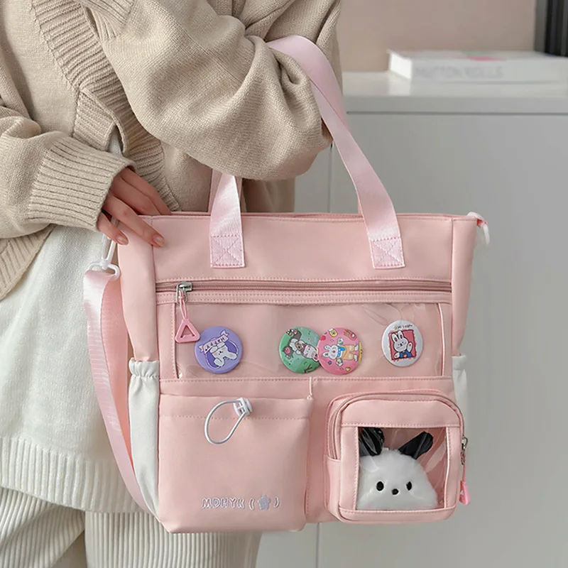 Female Causal Fitness Shoulder Bag Large Capacity Portable Shopping Communting Handbag Student Schoolbag Multifunctional Tote
Female Causal Fitness Shoulder Bag Large Capacity Portable Shopping Communting Handbag Student Schoolbag Multifunctional Tote
