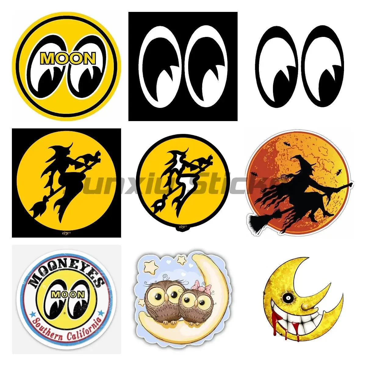 Cute Moon Eye and Sun Car Sticker Fun Car Styling Vinyl Sticker Laptop Window Wall Sticker Windshield Car Accessories
Cute Moon Eye and Sun Car Sticker Fun Car Styling Vinyl Sticker Laptop Window Wall Sticker Windshield Car Accessories