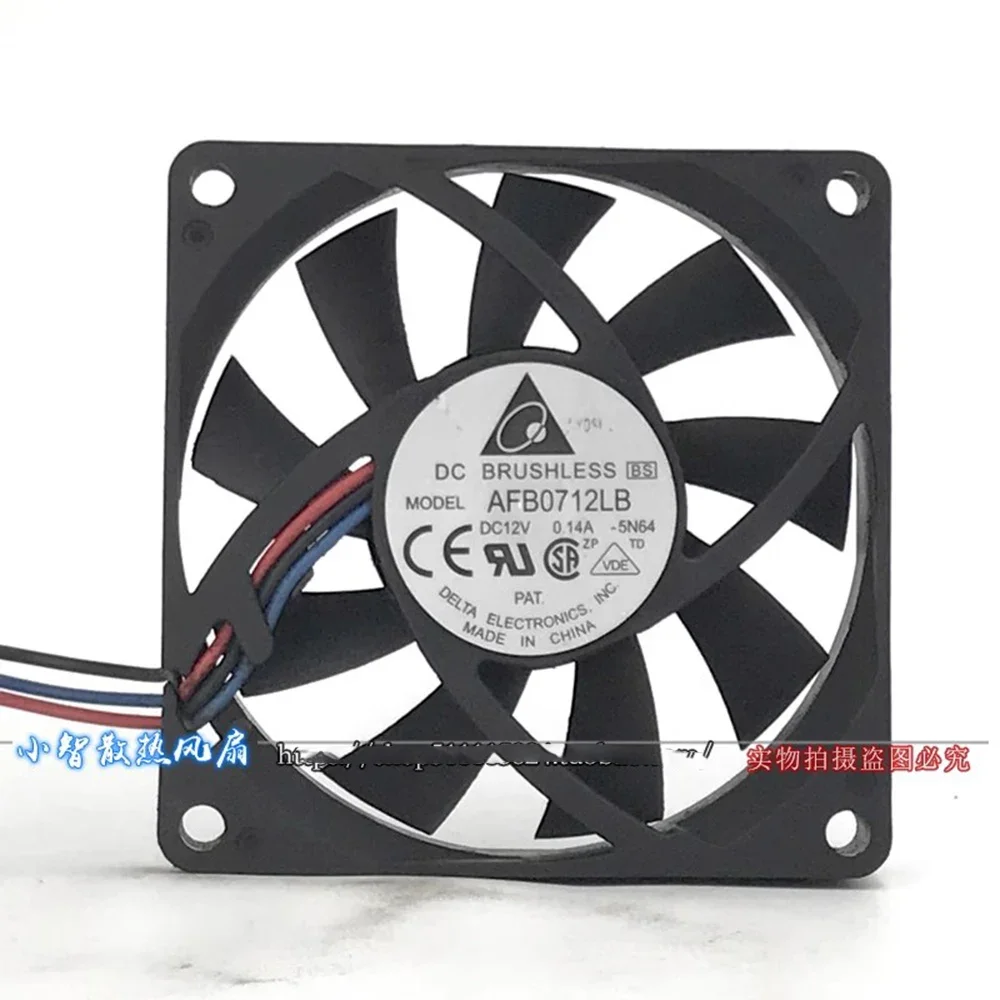new for AFB0712LB DC 12V 0.14A 70mm 70x70x15mm 3-wire 2wires Server Cooling Fan Square cooling Fan
new for AFB0712LB DC 12V 0.14A 70mm 70x70x15mm 3-wire 2wires Server Cooling Fan Square cooling Fan