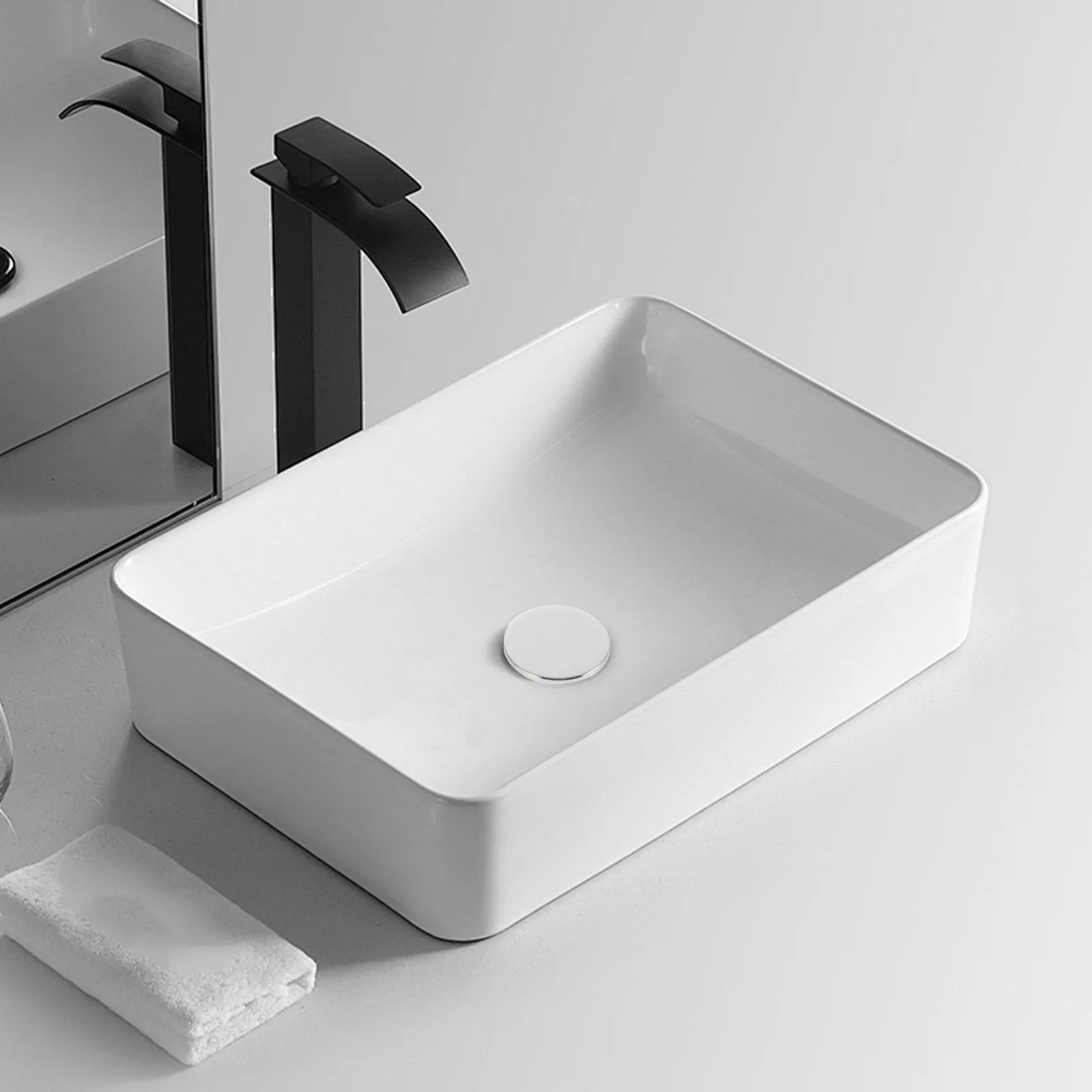 2Pcs Basin Overflow Covers Sink Drain Hole Cap Bathroom Sink Overflow Plug Round Hole Cover for Ceramic Wash Basin Kitchen
2Pcs Basin Overflow Covers Sink Drain Hole Cap Bathroom Sink Overflow Plug Round Hole Cover for Ceramic Wash Basin Kitchen