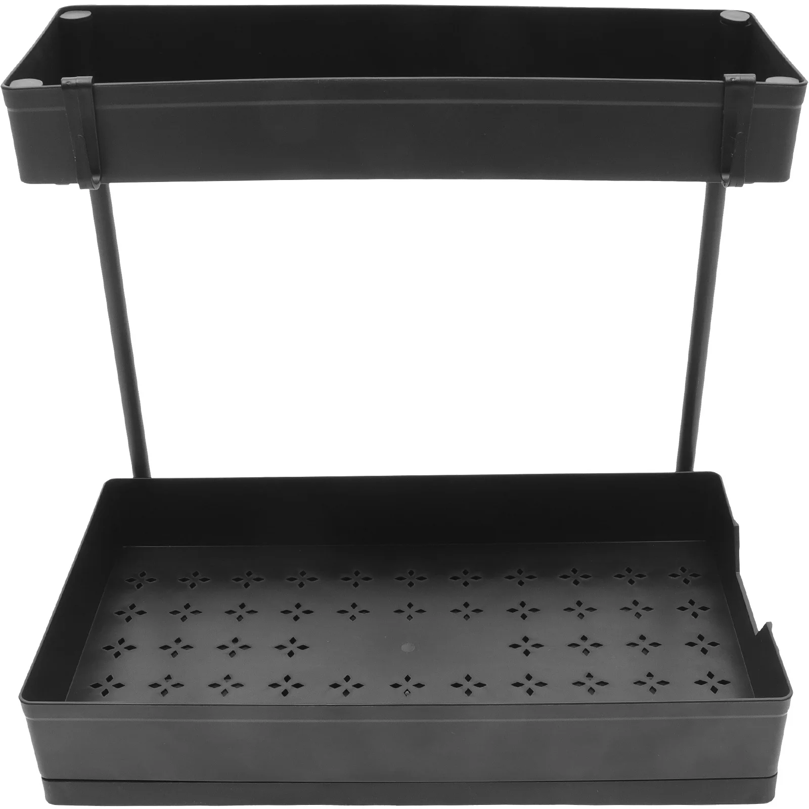 2 Tier Under Sink Organizer for Kitchen and Bathroom - Pull Out Cabinet Storage Shelf with Smooth Sliding for Spices Toiletries
2 Tier Under Sink Organizer for Kitchen and Bathroom - Pull Out Cabinet Storage Shelf with Smooth Sliding for Spices Toiletries