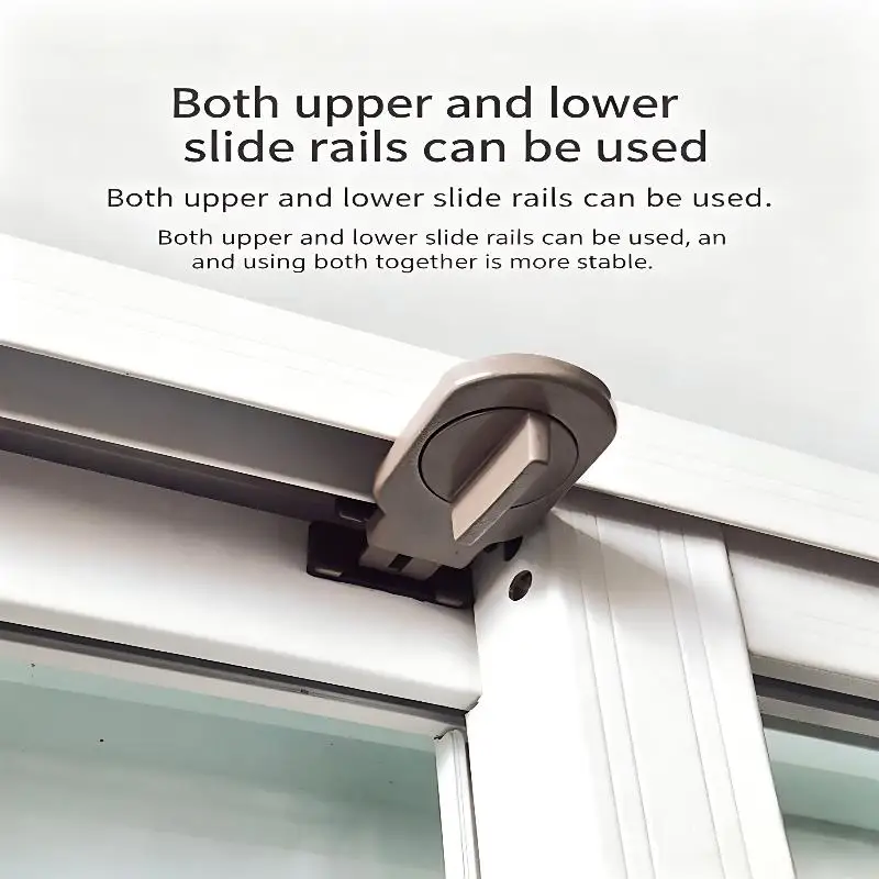 Adjustable Sliding Door Lock for Boys & Girls Safety Window Lock for Secure Ventilation Easy Install Anti-Theft Design Suitable
Adjustable Sliding Door Lock for Boys & Girls Safety Window Lock for Secure Ventilation Easy Install Anti-Theft Design Suitable