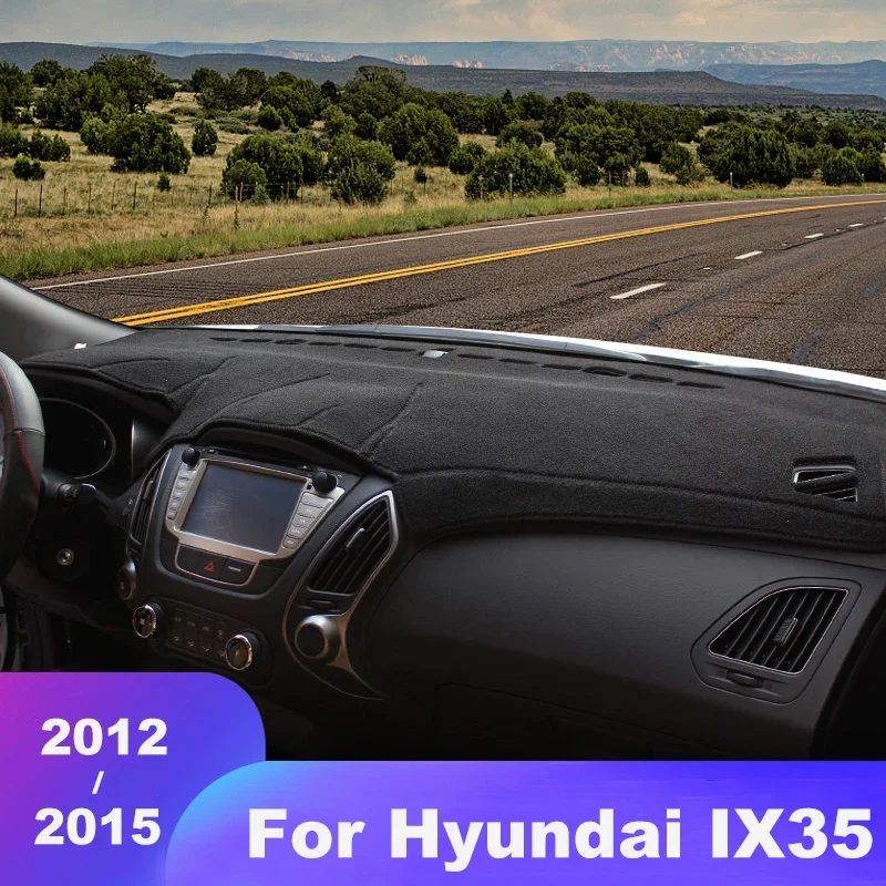 For Hyundai ix35 2010 2011 2012 2013 2014 Car Dashboard Cover Mats Avoid Light Pads Instrument Panel Carpets Anti-UV Accessories
For Hyundai ix35 2010 2011 2012 2013 2014 Car Dashboard Cover Mats Avoid Light Pads Instrument Panel Carpets Anti-UV Accessories