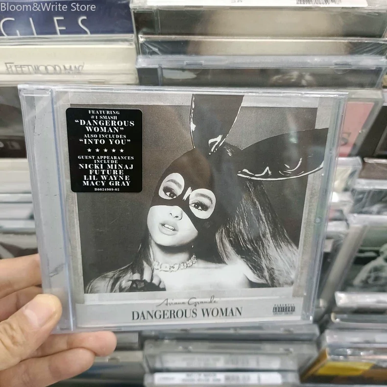 Классический музыкальный CD-диск Ariana: Dangerous Woman, эксклюзивный альбом, музыкальная запись Into You, для косплея, Walkman, автомобильные саундтреки, музыкальный подарок
Классический музыкальный CD-диск Ariana: Dangerous Woman, эксклюзивный альбом, музыкальная запись Into You, для косплея, Walkman, автомобильные саундтреки, музыкальный подарок
