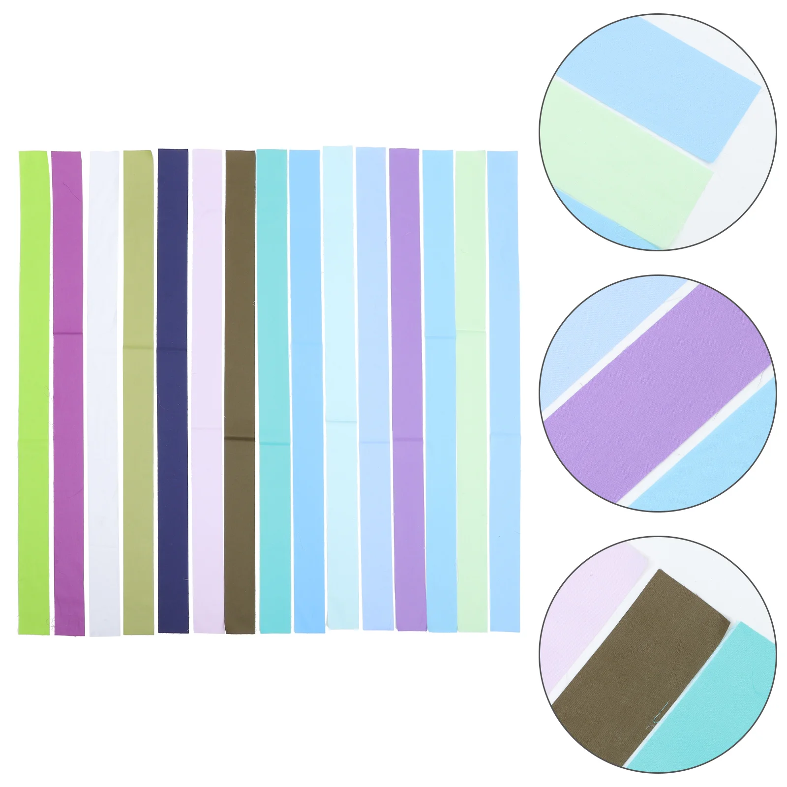 Strips Cotton Colorful Cloth Set 36Pcs 625x100cm Quilting Sewing Fabric Strips Fabric Bundles Sewing Supplies
Strips Cotton Colorful Cloth Set 36Pcs 625x100cm Quilting Sewing Fabric Strips Fabric Bundles Sewing Supplies